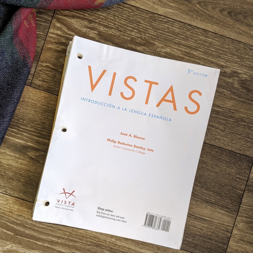 VISTAS ( 9781626806825 ) 5e Blanco